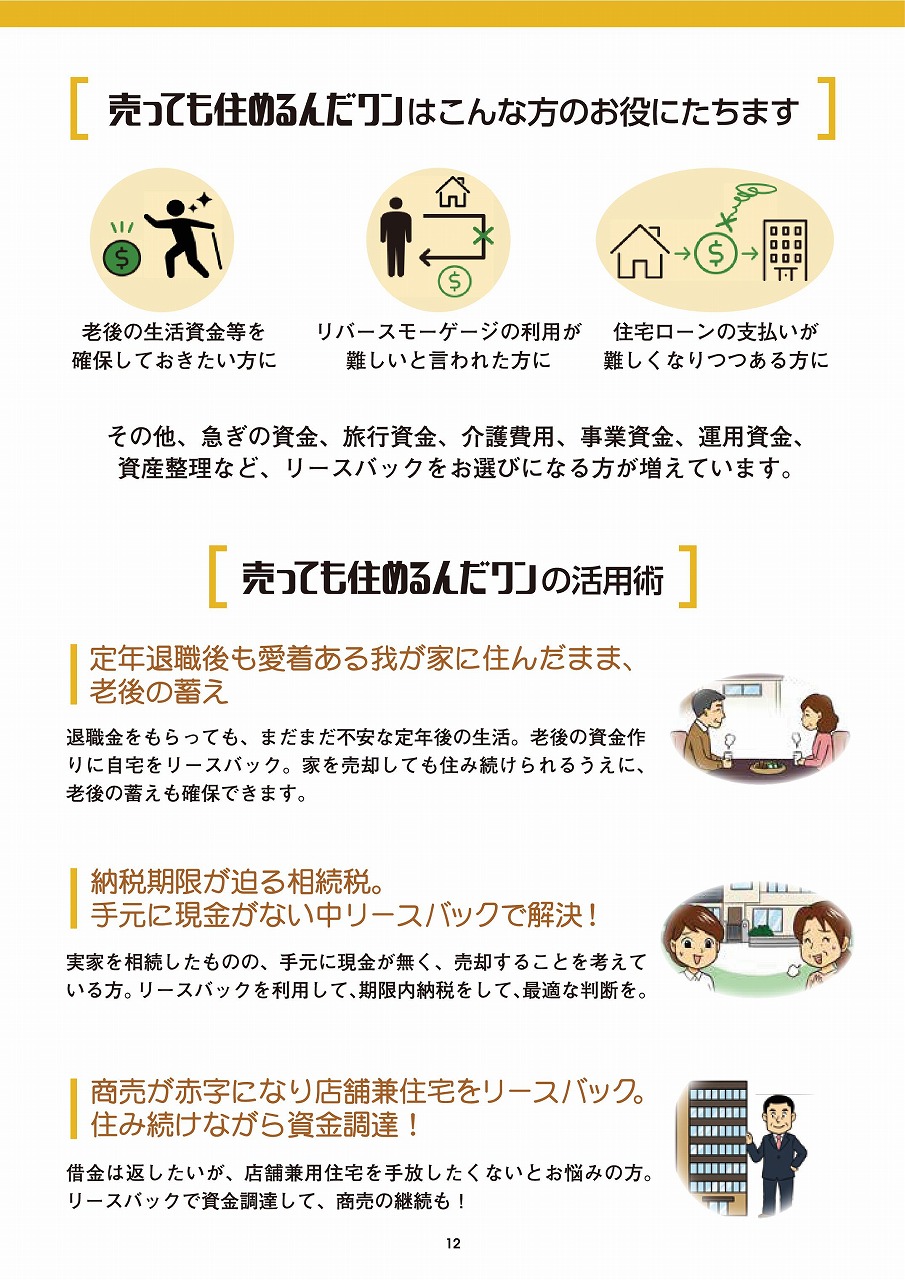 売っても住めるんだワンの活用術